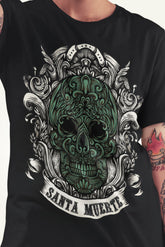 Camiseta Santa Muerte. Camisetas de calaveras